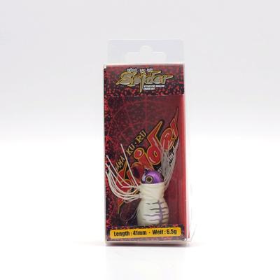 [Б/У] JACKALL HAMA-KU-RU Spider Devil Белый 41мм 6.5г Воблер-поппер Снятый с производства Редкий Япония
