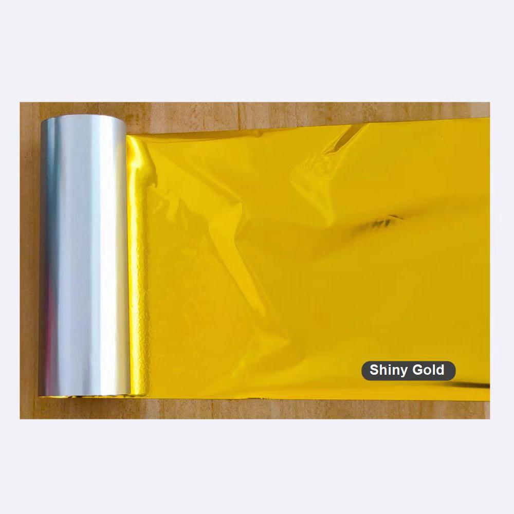 Gold Thermal Transfer Printer Inked Ribbon Roll 110mm Wide Satin Ribbon/card/gifts Bag Printing Barcode Printer Ribbon Roll