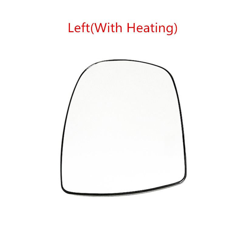 Side Mirror Glass For Renault Trafic 2001-2013 Nissan Primastar 2001-2013 Opel/Vauxhall Vivaro 2001-2013 HD Rearview Mirror Lens