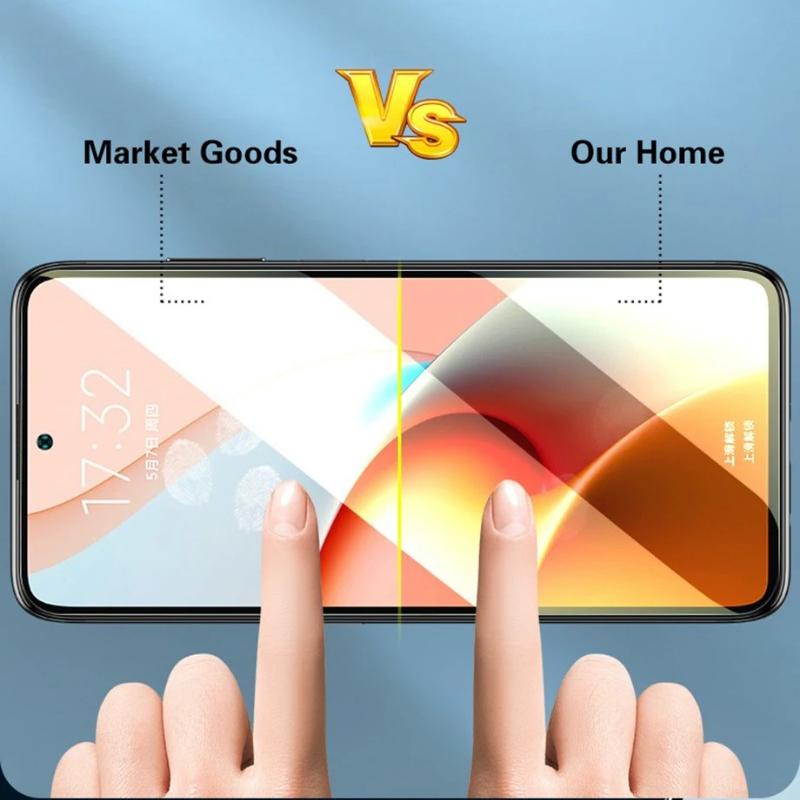 5 шт. закаленное стекло для Xiaomi Redmi 13C 12 A1 A2 Plus 10C 12C 10 5G 10A 10 9T 9C 9A 9 8 Защитная пленка для экрана Redmi K60 K50 K40 Pro