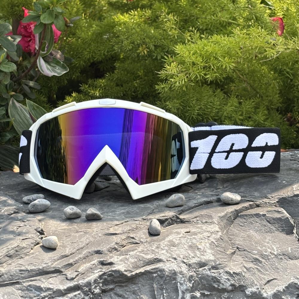 Новые 100 Мотоциклетные очки Мотокросс Очки Шлем MX Мото Кроссовый мотоцикл Квадроцикл Лыжи Спорт на открытом воздухе Очки Скутер Очки Маска Велоспорт