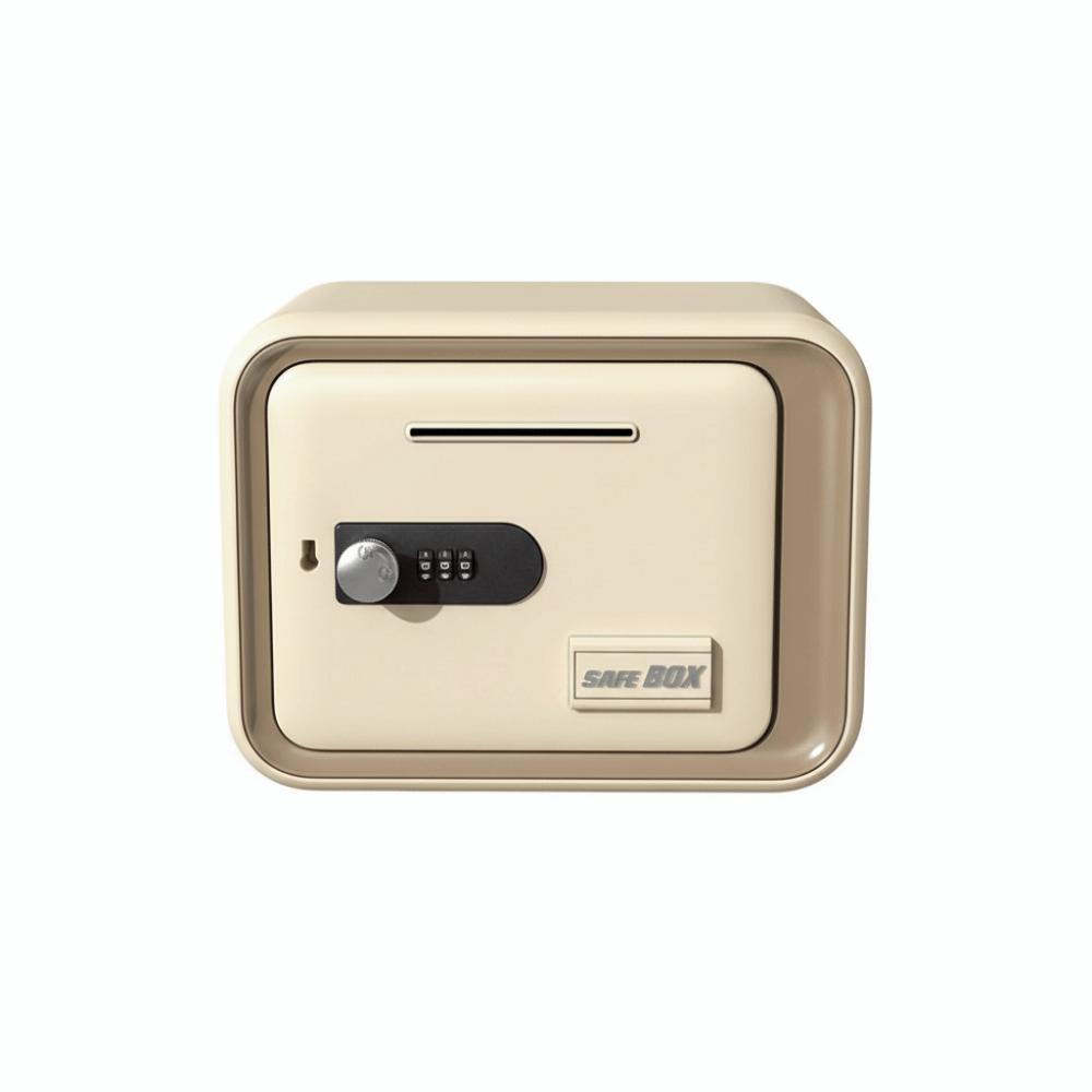 Password Lock Mini Safe Box Coin Bill Slot Cash Can Funny Mini ATM  Children Savings