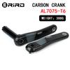 RIRO Carbon Fiber Crank Road Bike 11/12 Speed 50-34/53-39T Direct Mount Bicycle Crankset 170mm 46/48/50/52T Chainring Bike Parts