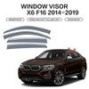 Для BMW X6 E71 F16 G06 оконный козырек автомобильные аксессуары пластиковые наружные козырьки вентиляционные жалюзи оконный солнцезащитный дождевик дефлектор 4 шт.