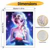 Disney Анимация цифровая масляная живопись Эльза DIY ручная роспись раскраска домашний декор принцесса сверкающий эстетичный настенное искусство холст