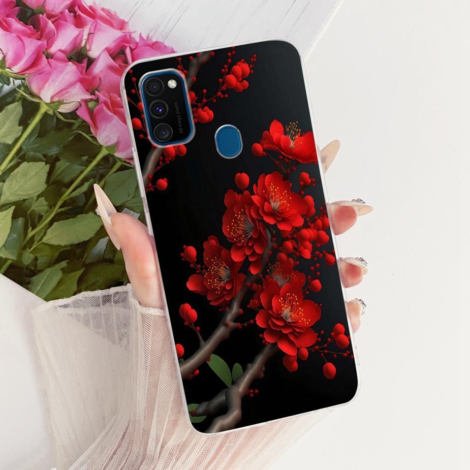 Чехол для Samsung Galaxy M21 SM-M215F Новый модный расписной чехол Мягкий силиконовый чехол для Samsung M21 2021 M 30 s Galaxy M30s Fundas