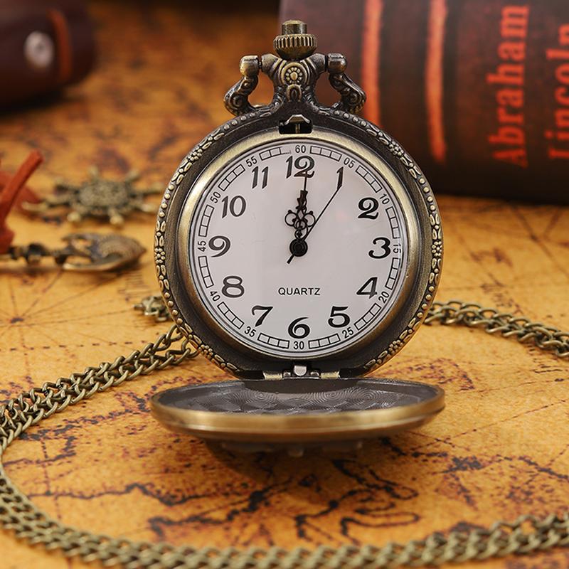 Fashion Men's Pocket Watches Vintage Necklace Pendant Pocket Watch Best Collectibles Pocket Watch ,ideal Choice for Gifts To Men & Women