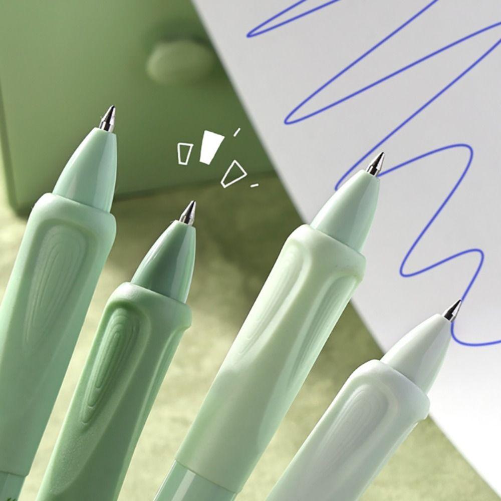 4 шт./кор. 0,5 мм черная/синяя стираемая ручка-ручка с нажимным типом нейтральная ручка для письма школьный офис