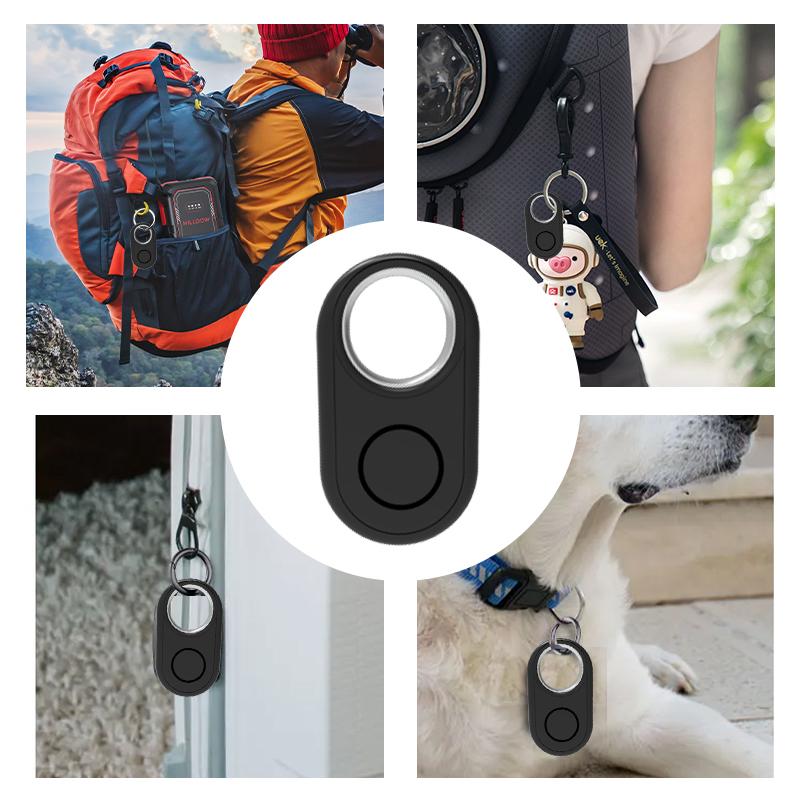 Bluetooth Smart Tag GPS Tracker через Find My Finder для ключей, багажа, сумки, домашних животных IP54 пыле- и водонепроницаемый с силиконовым корпусом