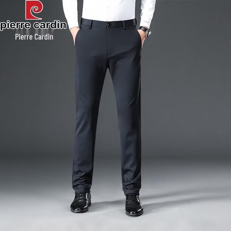 Pierre Cardin Мужские брюки в стиле business casual с защитой от складок