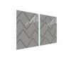 Glass Protective Plate for the Stove 2x45x52 Pattern
