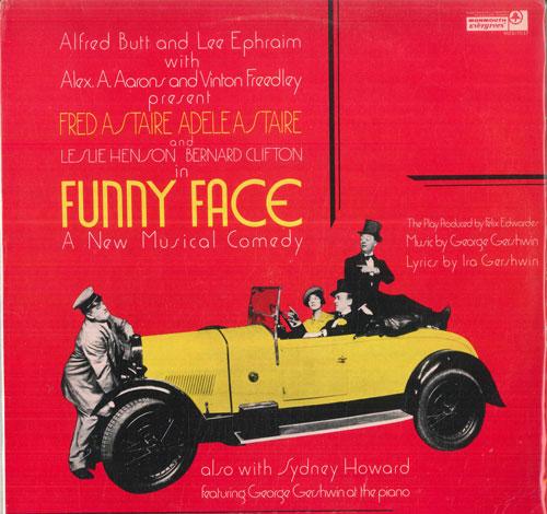 Виниловая пластинка GEORGE GERSHWIN, SYDNEY HOWARD, FRE - Funny Face / A New Musical Comedy MES7037 MONMOUTH EVERGR US Саундтреки и мюзиклы Б/у