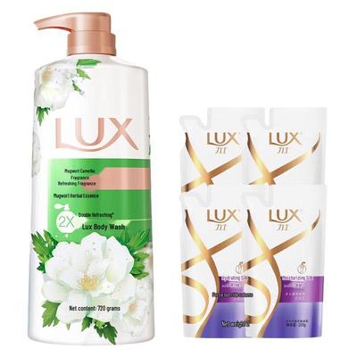 Набор геля для душа и шампуня Lux с полынью и камелией