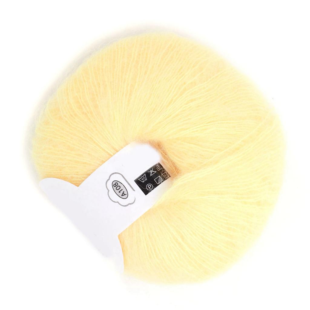 Popular Soft Mohair Pashm Knit Angora Long Wool Yarn Hot
