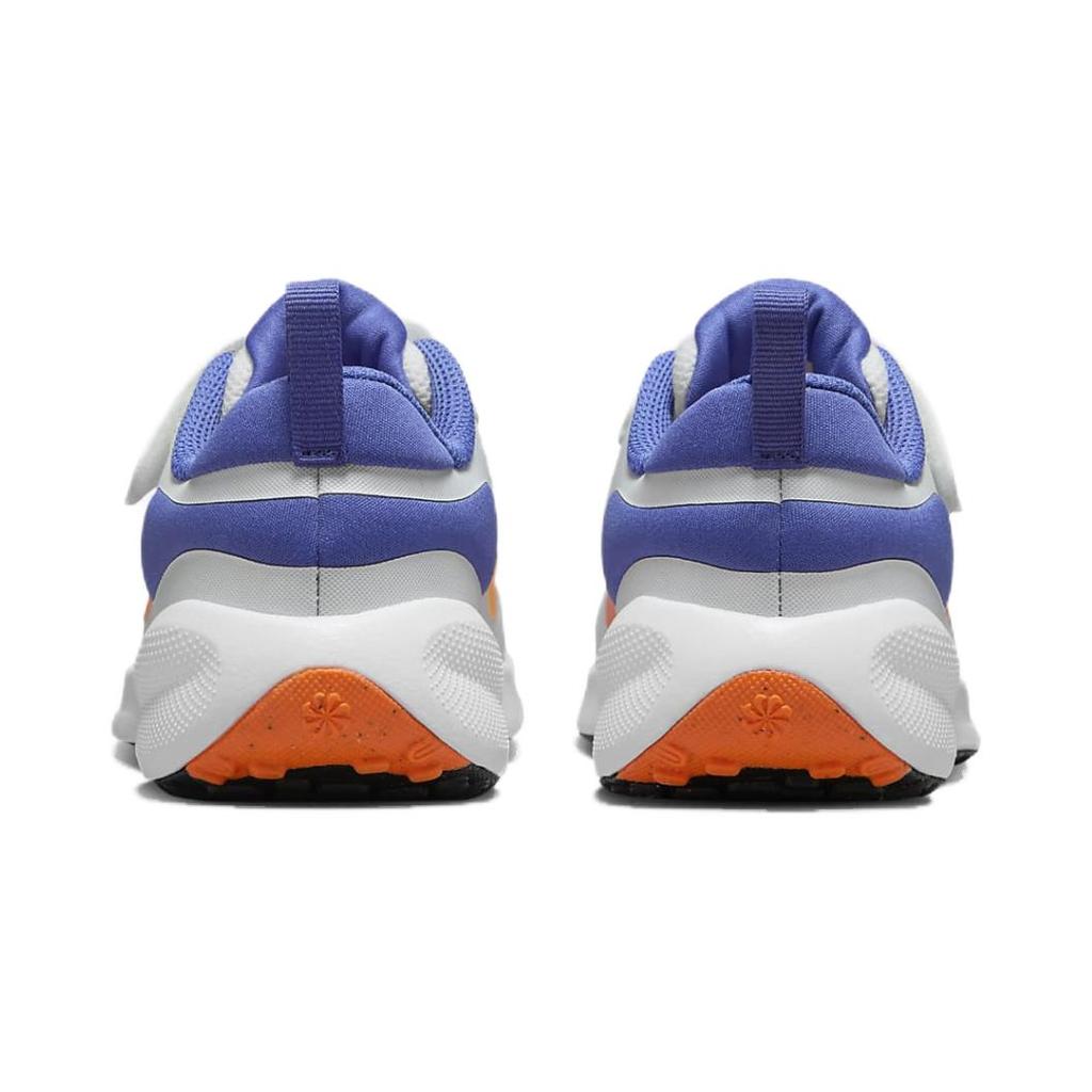 Nike Revolution 7 PS White Astronomy Blue Orange Kids Sneakers Total-Orange Team-Orange FB7690-102