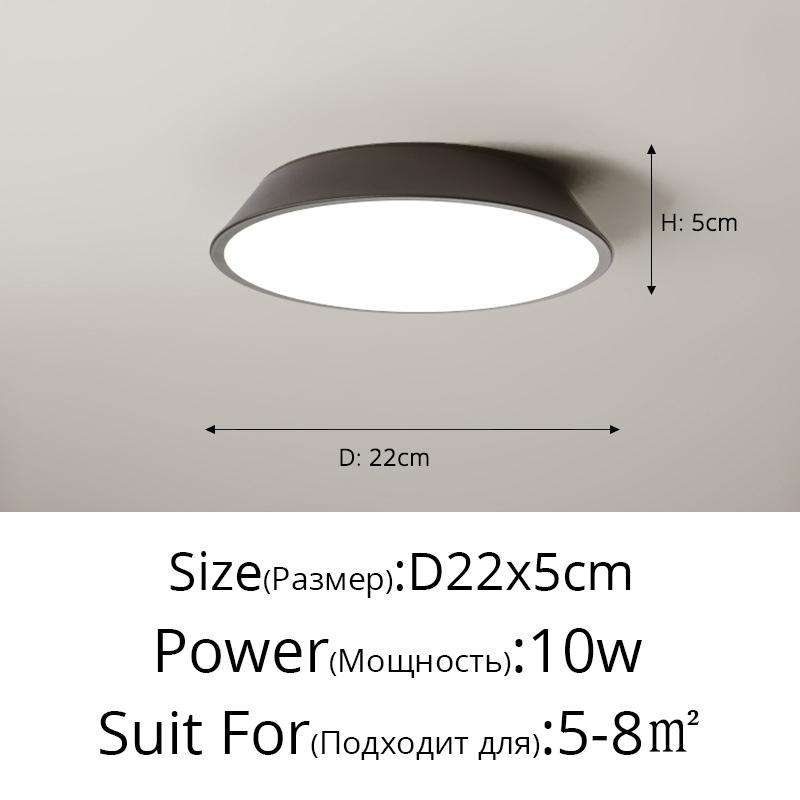 Led Ceiling Lights Modern Minimalist Bedroom Kitchen Dining Room Indoor Lighting Decor Ceiling Lamps Study Balcony Ceiling Lamps