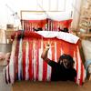 OsamaSon Fan Merch Duvet Cover + 2 Pillowcases, Stylish Art Print Bedding for Rap Music Lovers Collection