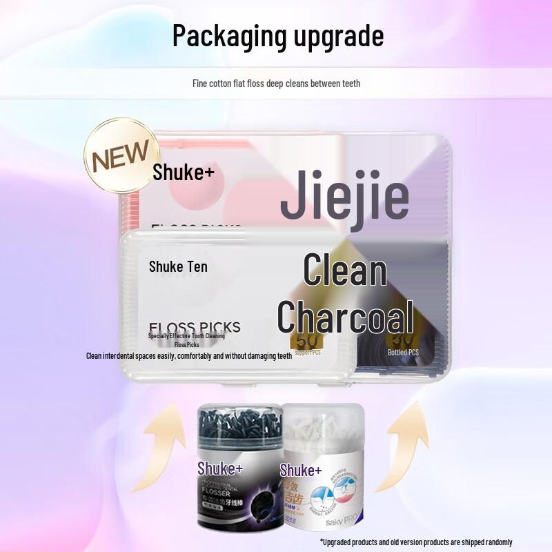 Зубочистки с зубной нитью Shuke White