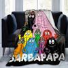 1pc, Barbapapa Throw Blanket, Soft & Cozy Blanket for Home Decor, Couch Cover, Travel, Camping, Office Nap, Gift IdeaB018