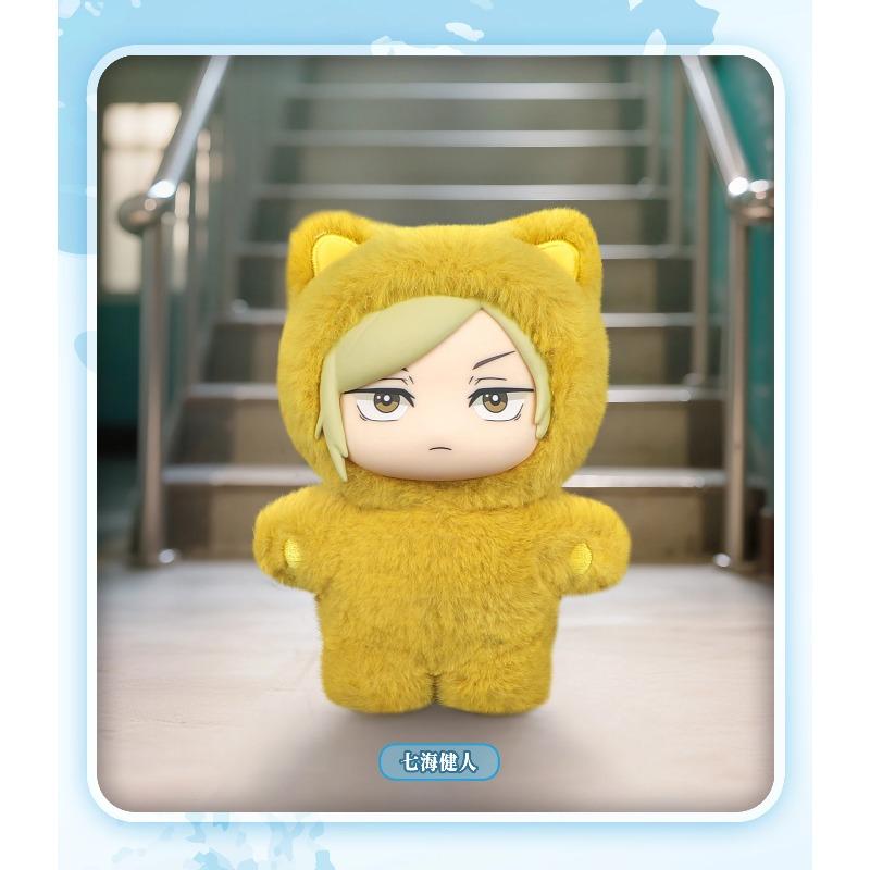 BANDAI Магическая битва Вторая серия «Рай для кошек» Коллекционная коробка Милый плюшевый кулон Аниме Периферия Подарок-сюрприз