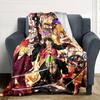 Adventure Grand Line Flannel Blanket Super Soft Warm Cozy Blanket For Sofa Bed Office Travel Allseason Home Decor Gift