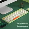 BOW Hangshi K221 USB Проводная клавиатура для девочек - Для настольного компьютера и ноутбука