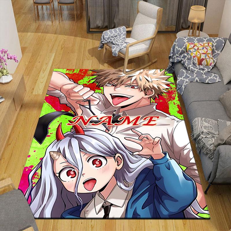 Custom 1Pc Adventure Anime World Rug Office Carpet Indoor Outdoor Entrance Doormat Nonslip Soft And Comfortable Living Room D2915115