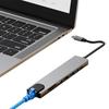 8-in-1 USB C Hub 5Gbps USB 3.0 2.0 Data Port USB-C Dongle SD TF Card Reader RJ45 Ethernet Port for Macbook Laptop PC Accessories