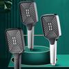 Bath Rainfall 4 Mode Adjustable Water-saving Sprinkler Shower Head Bathroom Booster Shower Sprayer