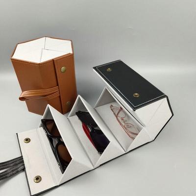 Складной футляр для очков/солнцезащитных очков с 6 отделениями