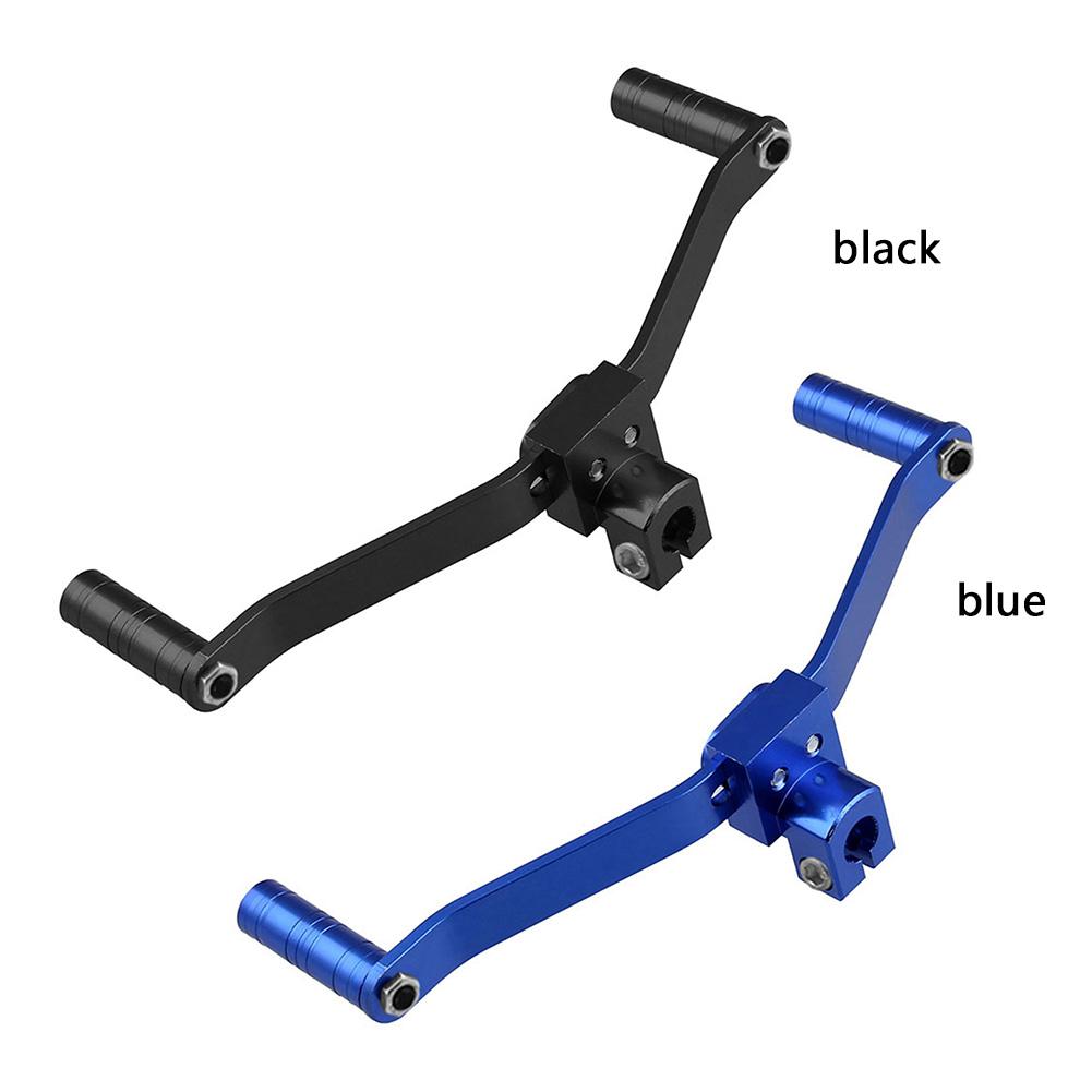 Модифицированная двухголовочная мотоциклетная передача Алюминиевая универсальная подножка педаль переключения передач для мотоциклетной доработки