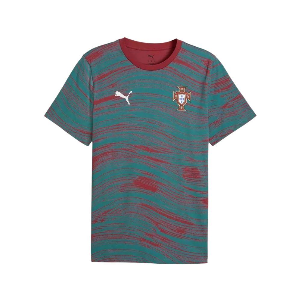 Puma Футболка с коротким рукавом и круглым вырезом Ftbculture Portugal Мужские Топы 784820-30