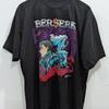Футболка с аниме Berserk, Черная футболка с аниме Berserk, Унисекс S-5XL, Унисекс футболка
