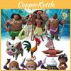 Figurine Moana 10pcs Anime Statuary Cake Ornament Christmas Gifts Garnish Toys