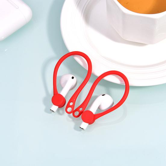 1 Pair Earhooks Convenient Durable Multi-color Earphone Ear Hook Protector Accessory for Air-pods 1/2