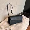 Высокая текстура модный тренд простая сумка женская сумка 2024 зима новый нишевый дизайн сумка из искусственной кожи сумка через плечо подмышку