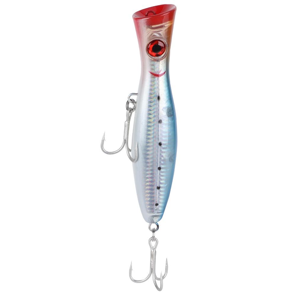 with 3D Eyes opwater Fishing Lure 165mm Artificial Popper Baits Gt Tuna Kingfish