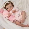 Real Looking 45 Cm Reborn Doll Felicia Soft Cloth Body Simulation Baby Doll Cute Lifelike Newborn Dolls for Kids Toddler Birthday Xmas Dress Up Doll