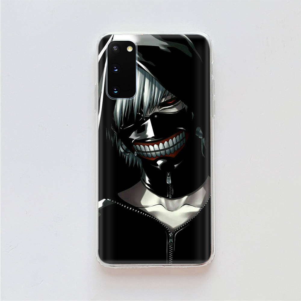 AD94 Tokyo Ghoul аниме прозрачный чехол для Samsung A04 A14 A23 A34 A54 M23 M33 M52 M53 Realme 10 9 C30S C35 C55 VIVO Y02 Y21 Y33S Y51 X80 V25 чехол