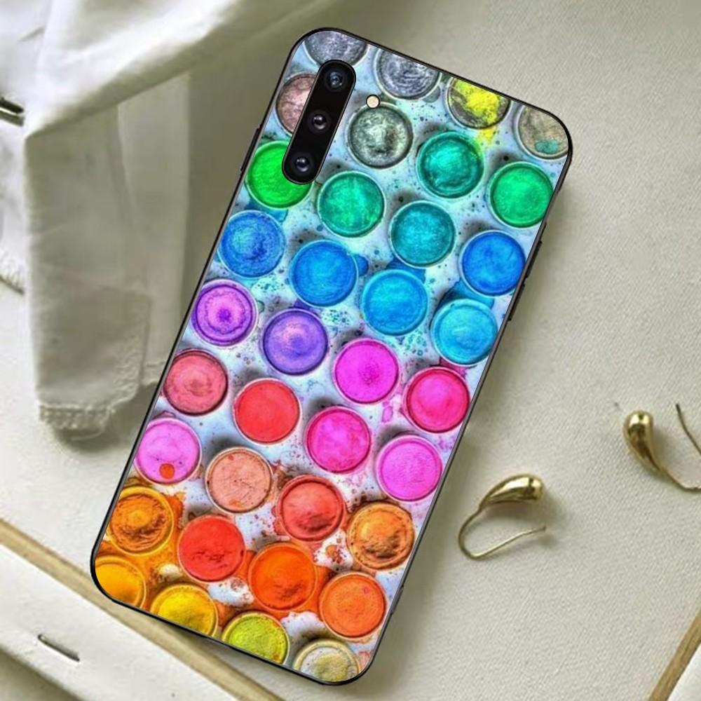 Палитра акварельных красок Ящик для рисования Чехол для телефона Для Samsung A 13 21 30 31 32 51 52 53 70 Для Huawei Honor 50 60 70 Для OPPO