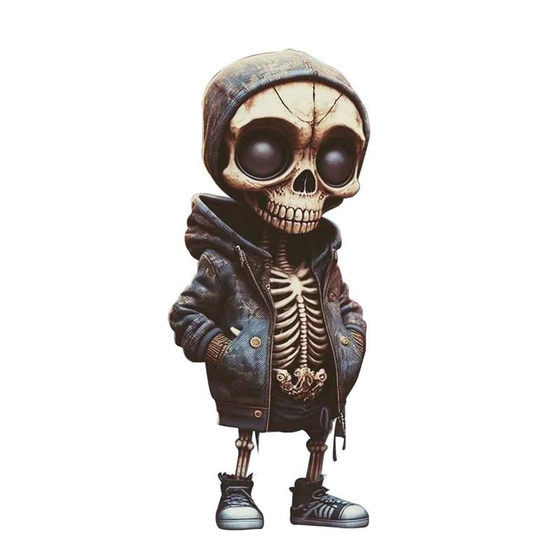 Halloween Cool Resin Statues Acrylic Flat Wall Hangings Skulls Decorations Home Living Room Party