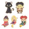 Alloy Cartoon Stylish Brooch Featuring Vibrant Colors And Multifunctional Design For All Genders