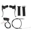 22mm Handle Grips Kill On Off Switch Throttle Brake Levers Kit for Dirt Mini Pocket Bike