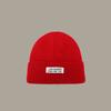 Hot Selling Blank Designer Handmade Embroidery Print Woben Label Patch Custom Knitted Beanie Hat