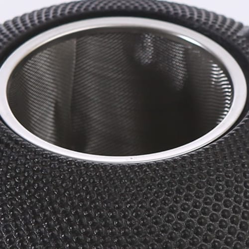 Iron Kettle, Ironware, Nanbu Ironware, Teapot, Kettle, Induction Stovetop Compatible, Iron Kettle, Iron Teapot with Tea Strainer, Stylish, Iron Supple