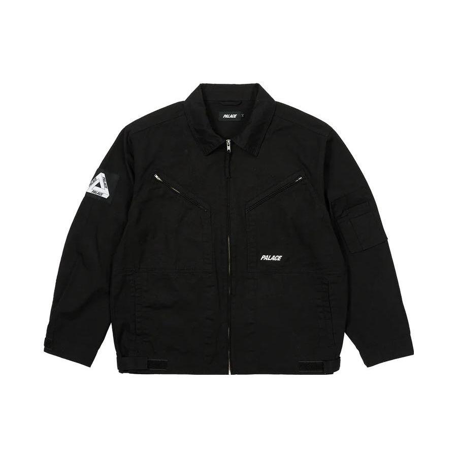 Palace Aviator Jacket Black Unisex Outerwear P24JK049