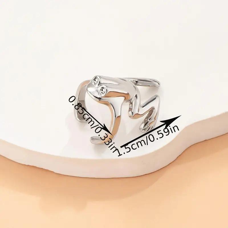 Модные ретро-клипсы для ушей в виде лягушки: Европейский и американский хип-хоп-панк-дизайн, пирсинг не требуется