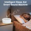White Noise Sound Machine Volume Adjustable Memory Function Multiple Sleep Sound Effects Compact Size Portable White Noise Maker Sleep Aid Device