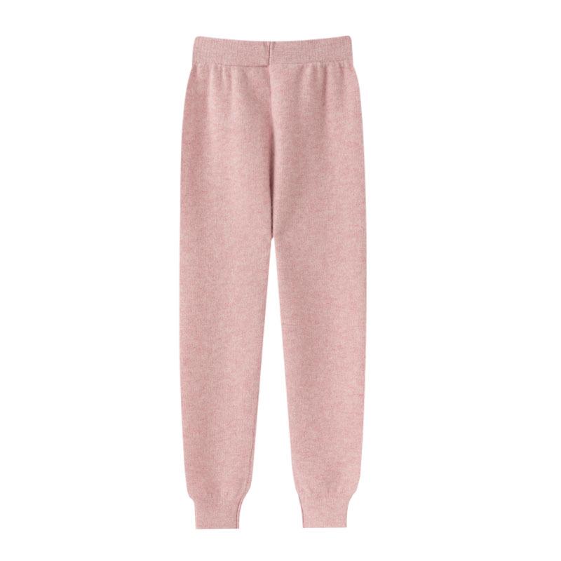 Children's Soft Cashmere Knit Wool Pants - Light Luxury, Warm & Skin-Friendly