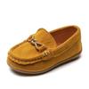 Boys Loafers Spring Autumn Moccasins Slip-on Fashion British Style Shallow Children's Flat Shoes Solid Color Kids Causal Shoes